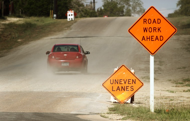 Comanche Gap Road Repairs